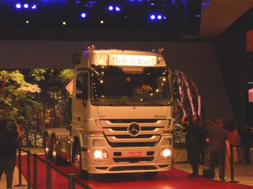 Daimler Markenabend auf der IAA 2012 in Hannover: Mercedes-Benz Actros Brazil.
