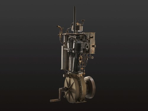 Daimler Zwei-Zylinder-V-Motor (1889).