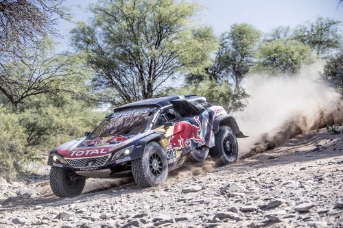 Dakar 2018: Peugeot 3008 DKR Maxi von Carlos Sainz und Lucas Cruz.