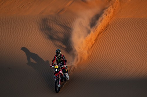 Dakar 2020: Ricky Brabec auf Honda CRF 450 Rally.
