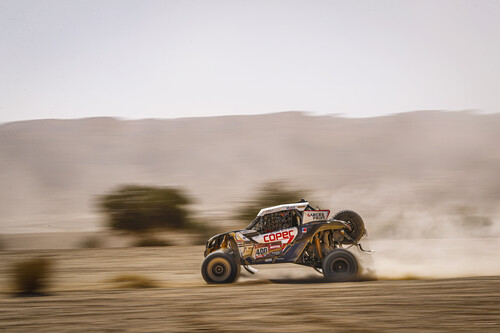 Dakar 2021: Can-Am XRS von Francisco Lopez Contardo und Juan Pablo Latrach Vinagre.