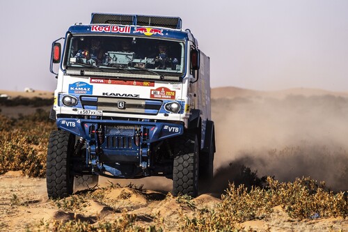 Dakar 2021: Dmitry Sotnikov im Kamaz Master.