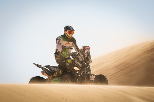 Dakar 2021: Giovanni Enrico auf Yamaha Raptor.
