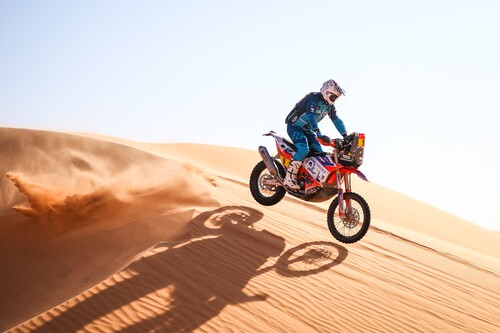 Dakar 2021: Skyler Howes auf KTM 450 Rally Replica.