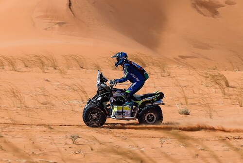 Dakar 2022: Alexandre Giroud auf Yamaha YFZ 700 (4. Etappe).