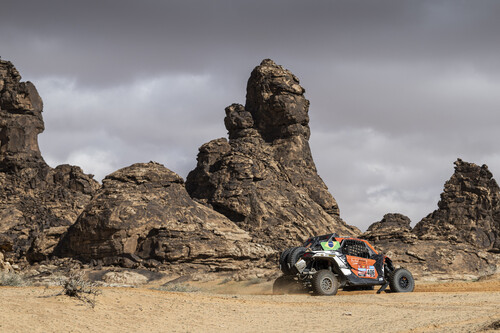 Dakar 2023: Can-Am Maverick XRS Turbo von Rodrigo Luppi de Oliveira (4. Etappe).