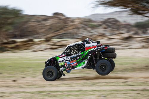 Dakar 2023: Can-Am Maverick XSR Turbo von Eryk Goczal und Oriol Mena.