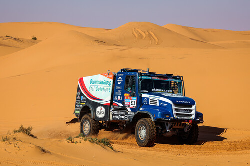 Dakar 2023: Iveco Powerstar von Martin van den Brink (6. Etappe).