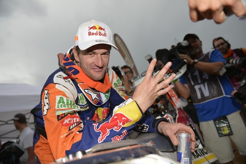 Dakar-Sieger 2014: Marc Coma auf KTM.