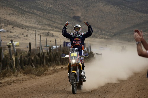 Dakar-Sieger 2014: Marc Coma auf KTM.