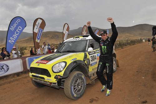 Dakarsieger 2014: Joan Nani Roma im Mini All4 Racing.