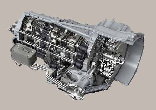 Das 7DTSportgetriebe überträgt Drehmomente bis 780 Nm.