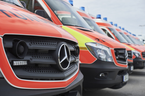 Das Bayerische Rote Kreuz hat bis 2020 insgesamt über 480 Mercedes-Benz Sprinter 519 CDI als Rettungswagen bestellt.