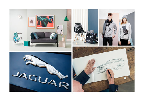 Das Berliner Start-up Juniqe und Jaguar starten gemeinsam einen Künstler-Wettbewerb.