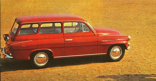 Das erste Skoda-Modell mit der Bezeichnung Octavia Combi (1961–1971).