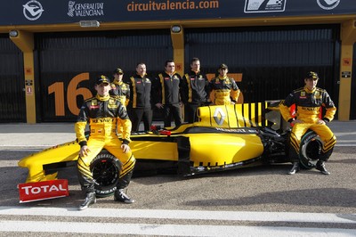 Das Formel-1-Team von Renault.