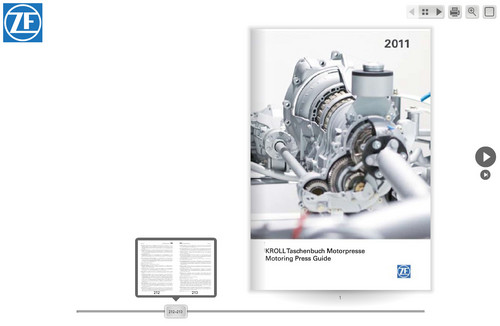Das Kroll Taschenbuch Motorpresse von ZF gibt es in der aktuellen Ausgabe auch elektronisch als ePaper unter www.zf.com.
