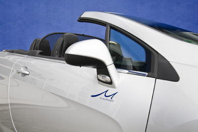 Das Mobilitätskonzept „Mu by Peugeot“ bietet auch die Nutzung von Cabrios der Marke.