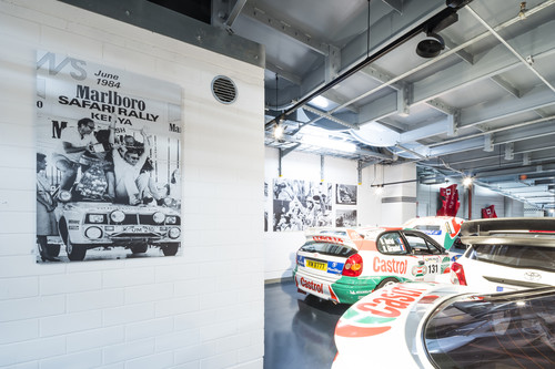 Das Motorsport-Museum von Toyota in Köln.