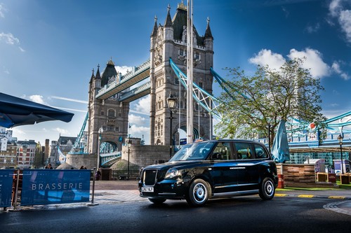 Das neue Londoner Taxi der London EV Company.