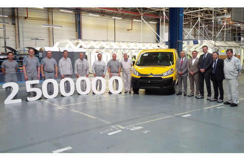 Das PSA-Werk Sevelnord feiert die Fertigung des zweieinhalbmillionsten Fahrzeugs.