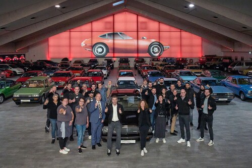 Das Team hinter der Toyota Collection in Köln.