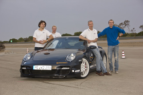 Das Team um Jan Fatthauer von Tuner 9ff  war auch 2013 mit einem Porsche 997 Turbo und einer Vmax von 368,7 km/h in Nardo nicht zu toppen.
