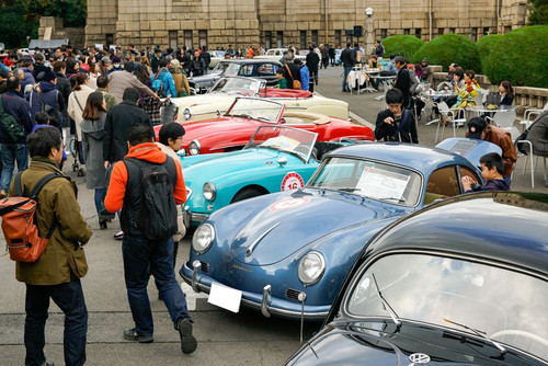 Das Toyota-Museum in Japan veranstaltet regelmäßig ein „Classic Car Festival“, das jeweils unter einem anderen Schwerpunkt steht.