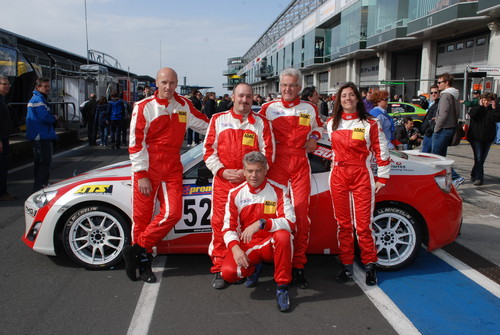 Das Toyota-Swiss-Racing-Team.