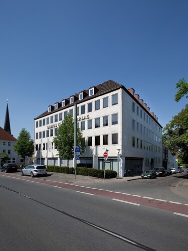 Das Verlagshaus von Delius Klasing in Bielefeld.