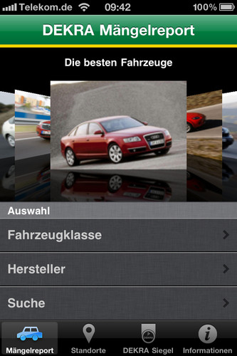 Dekra bietet App für den Autokauf.