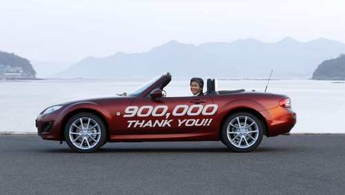 Der 900 000ste Mazda MX-5.
