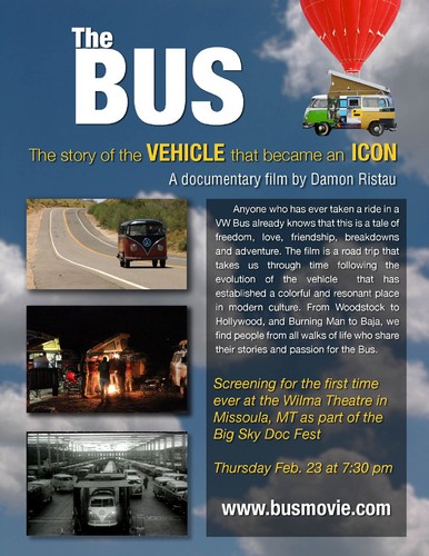 Der amerikanische Regisseur Damon Ristau hat mit „The Bus“ eine Kino-Dokumentation über den VW Bulli gedreht.