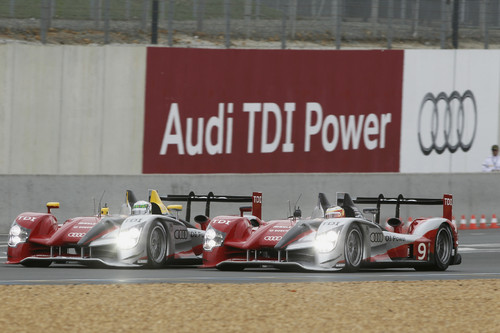 Der Audi R15 TDI erzielte 2010 einen neuen Distanzrekord in Le Mans.
