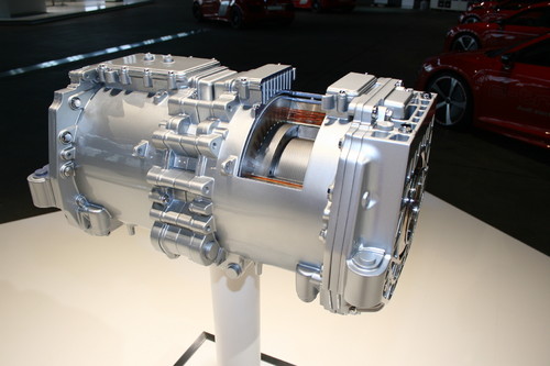 Der Audi R8 E-Tron verfügt über zwei dieser Elektromotoren.
