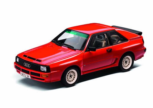 Der Audi Sport Quattro von 1984 verweist die Konkurrenz in der Kategorie „Sammeln 1:87“ auf die Plätze.