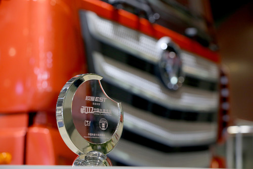 Der Auman EST ist der erste „Chinese Truck of the Year“.