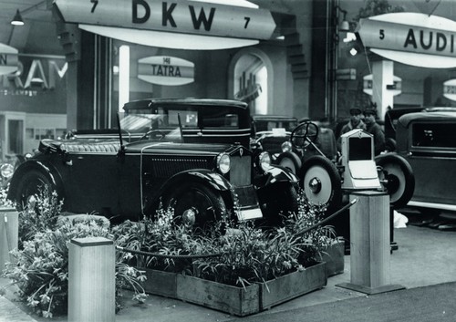 Der DKW F1 debütierte 1931 auf der Autombil-Ausstellung in Berlin.