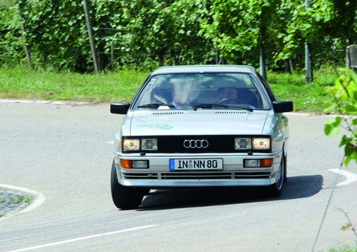 Der erste Audi Quattro, heute als Ur-Quattro bezeichnet.