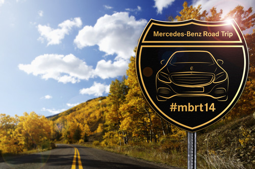 Der Merecedes-Benz-Roadtrip mit der C-Klasse lässt sich unter dem Hashtag #mbrt14 verfolgen.
