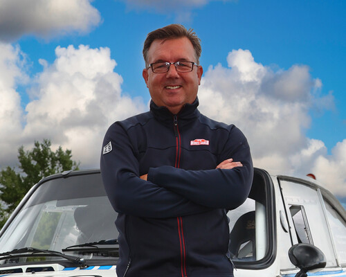 Der siebenfache Deutsche Rallye-Meister Matthias Kahle. 