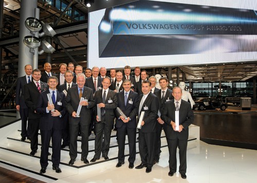 Der Volkswagen-Konzern prämiert seine besten Lieferanten mit dem „Volkswagen Group Award 2013“.