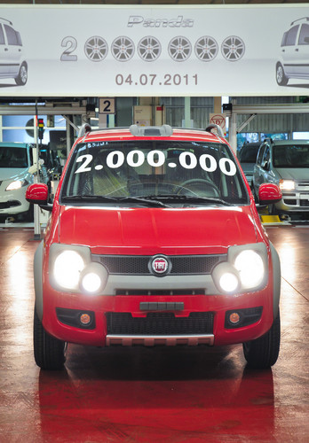 Der zweimillionste Fiat Panda II.