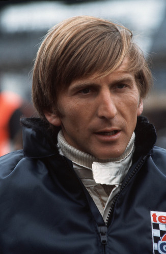Derek Bell in Brands Hatch, 1971.