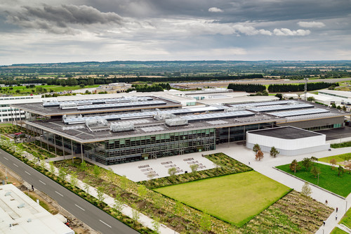 Design- und Entwicklungszentrum von Jaguar Land Rover in Gaydon.