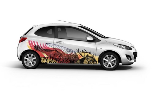 Designentwurf: Mazda2 Nerai.
