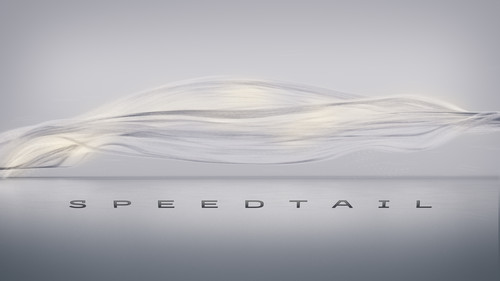 Designskizze des McLaren Speedtail.