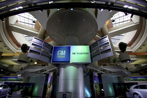 Detroit: GM im Renaissance-Center.