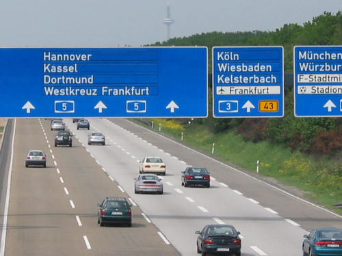 Deutsche Autobahn.