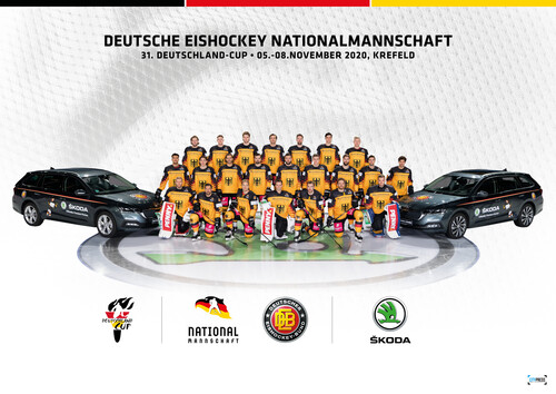 Deutsche Eishockey-Nationalsmannschaft.